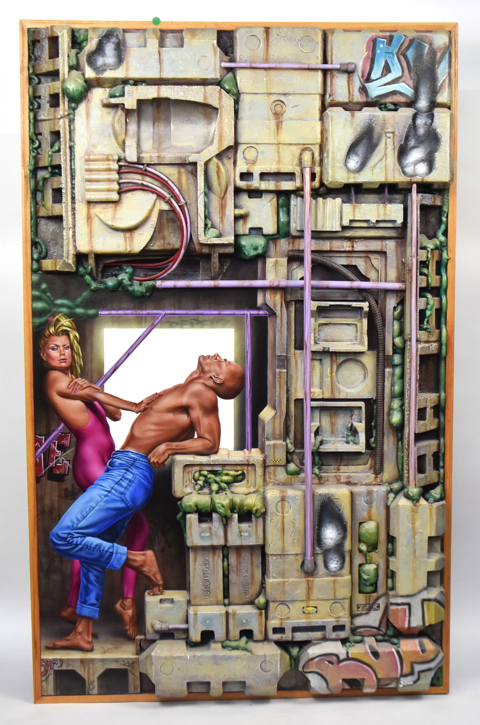 Science Fiction Cover Art3-D Painting by Barclay Shaw (1 of 11)