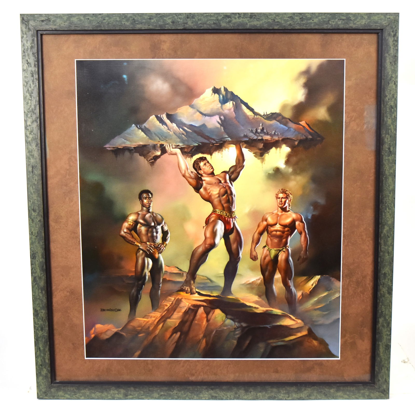 Science Fiction Cover Art Painting by Boris Vallejo (1 of 9)