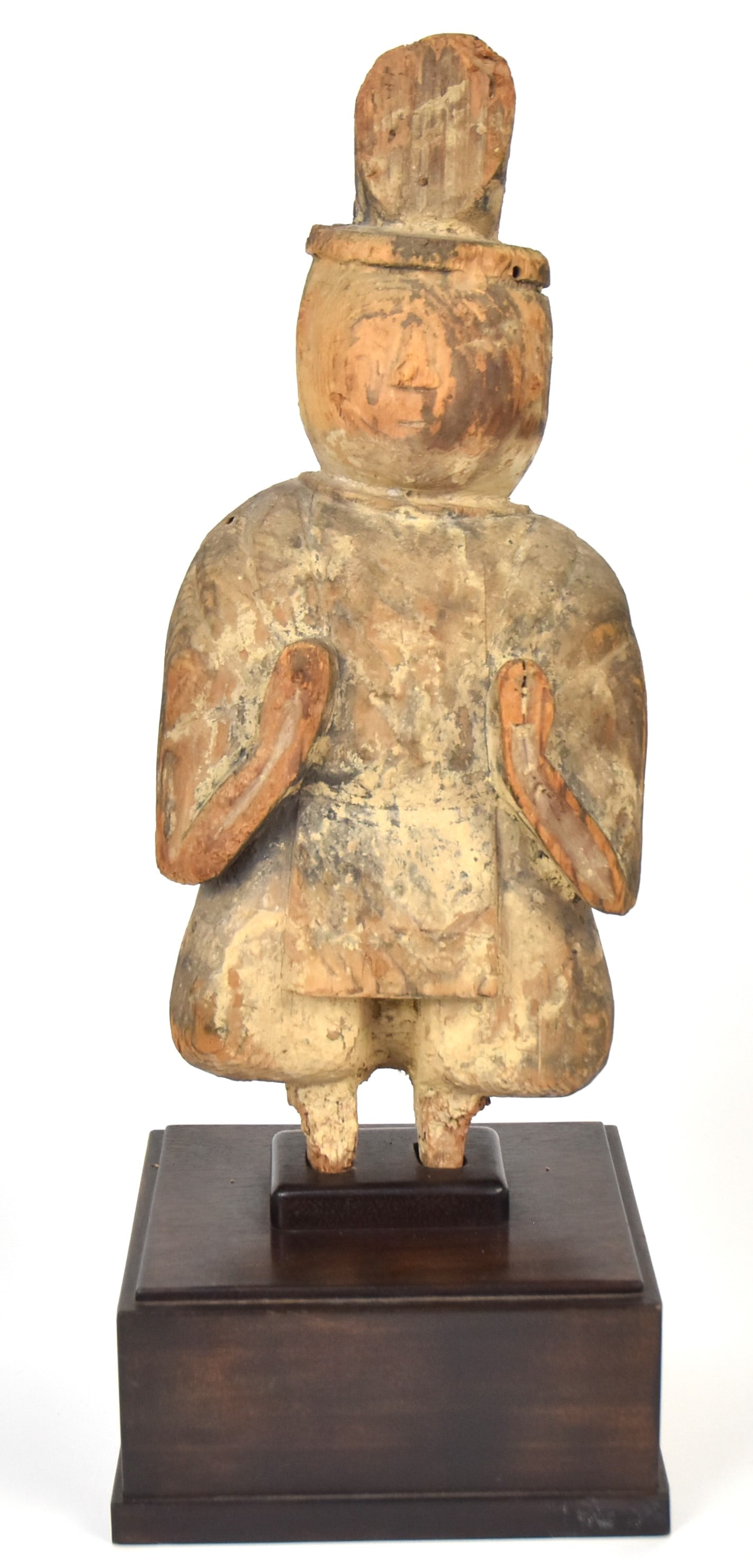 Large Early Wooden Chinese Figure (1 of 8)