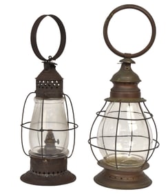 Two Early 19th Century Lanterns