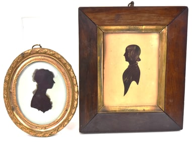 Two 19th Century Silhouettes