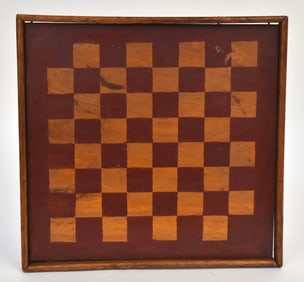 Nice Small Size Wooden Checkerboard