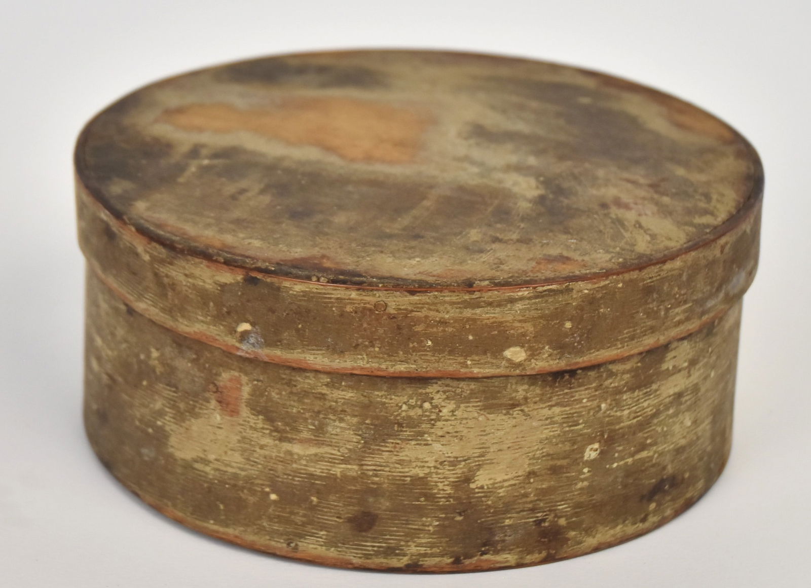 Small Early Wooden Pantry Box With Old Paint (1 of 6)