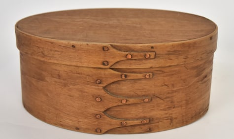 Shaker Oval Wooden Pantry Box