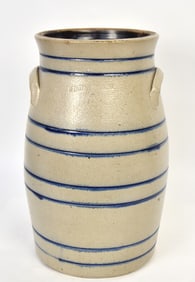 Whites Utica N.Y. Stoneware Churn