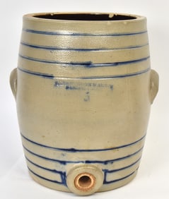 Bangor Maine Stoneware Water Cooler