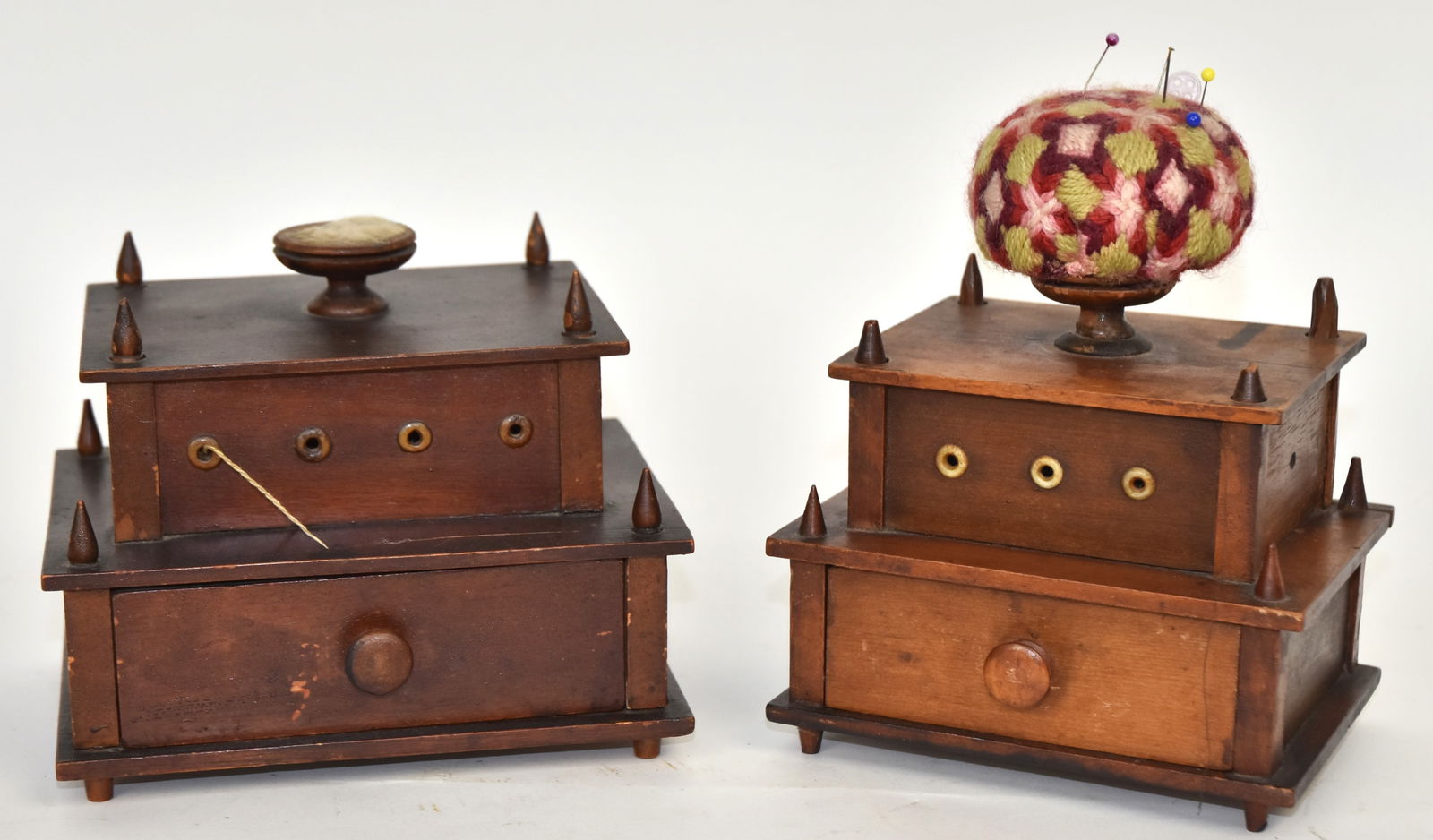 Two Shaker Sewing Boxes With Drawers (1 of 5)