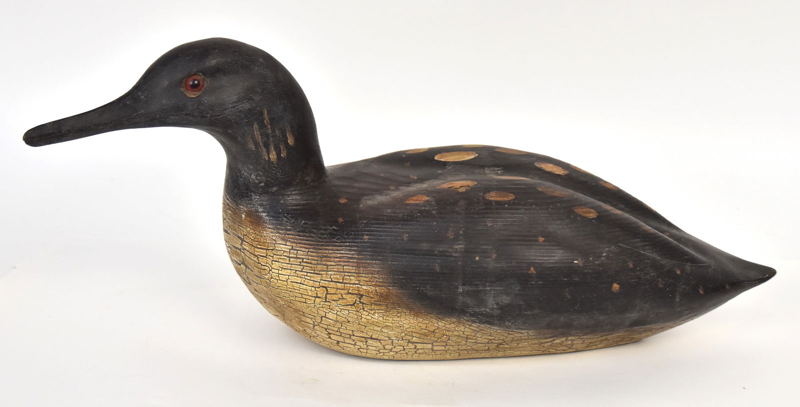 Early Wooden Loon Decoy (1 of 6)