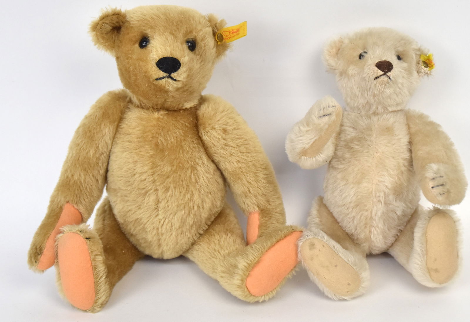 Two Steiff Jointed Mohair Teddy Bears (1 of 9)