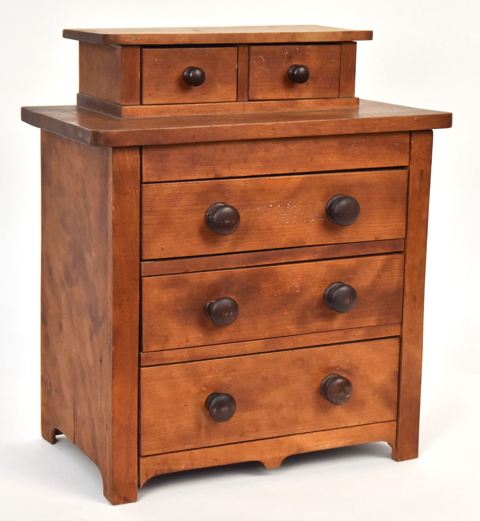 19th Century Miniature Five Drawer Chest (1 of 7)