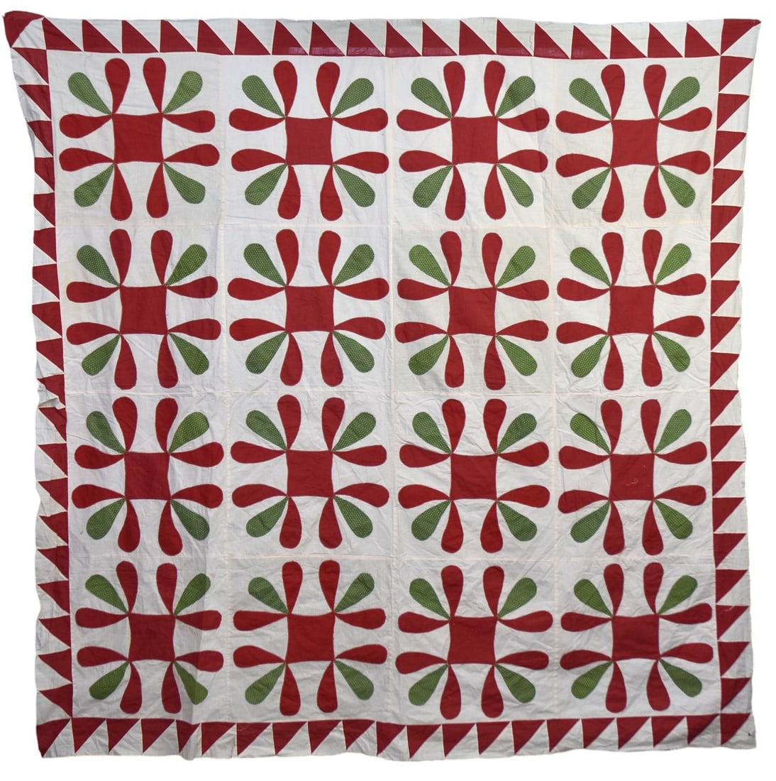 Early Applique Quilt Top (1 of 7)