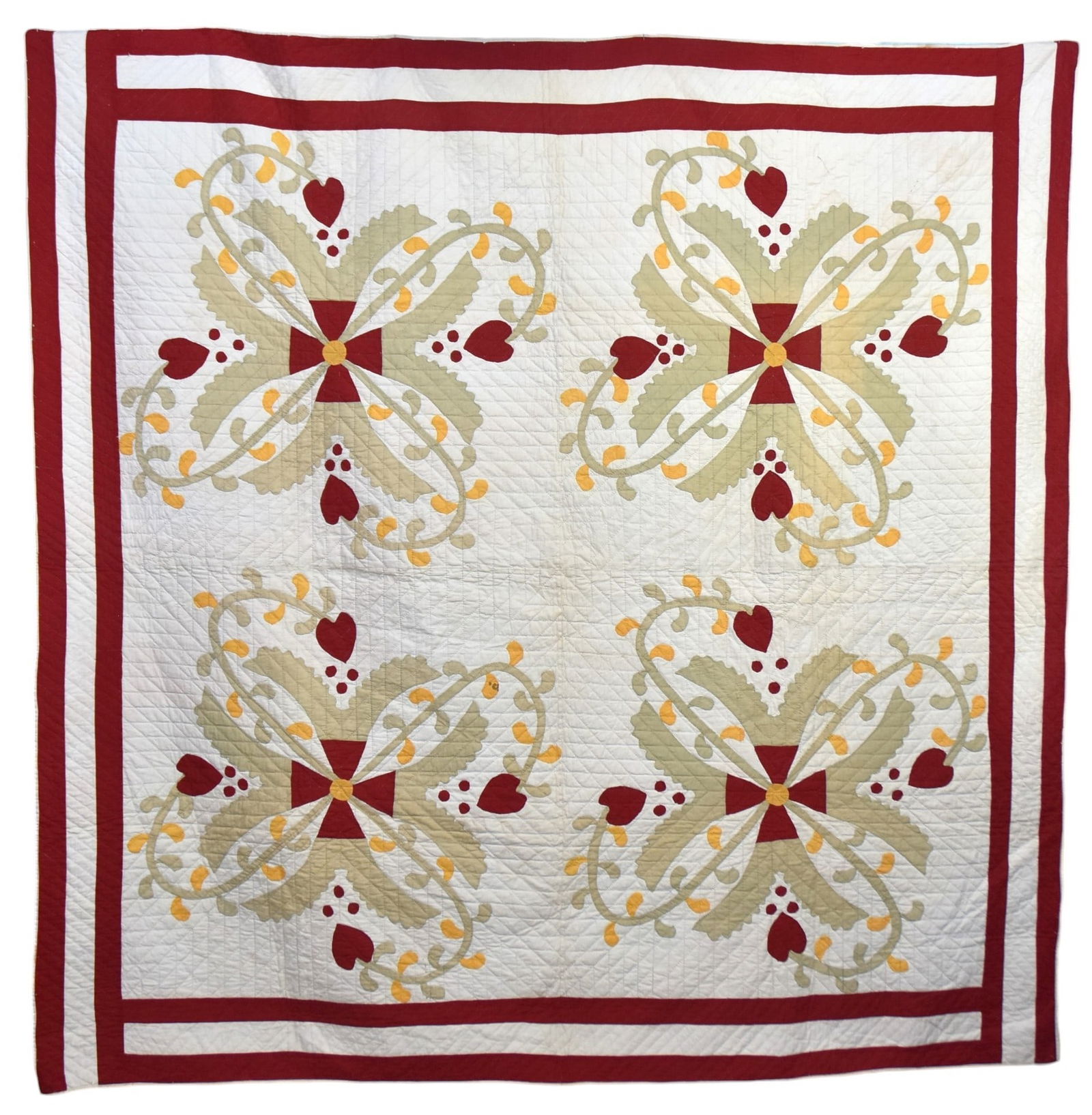 19th Century Applique Quilt (1 of 8)