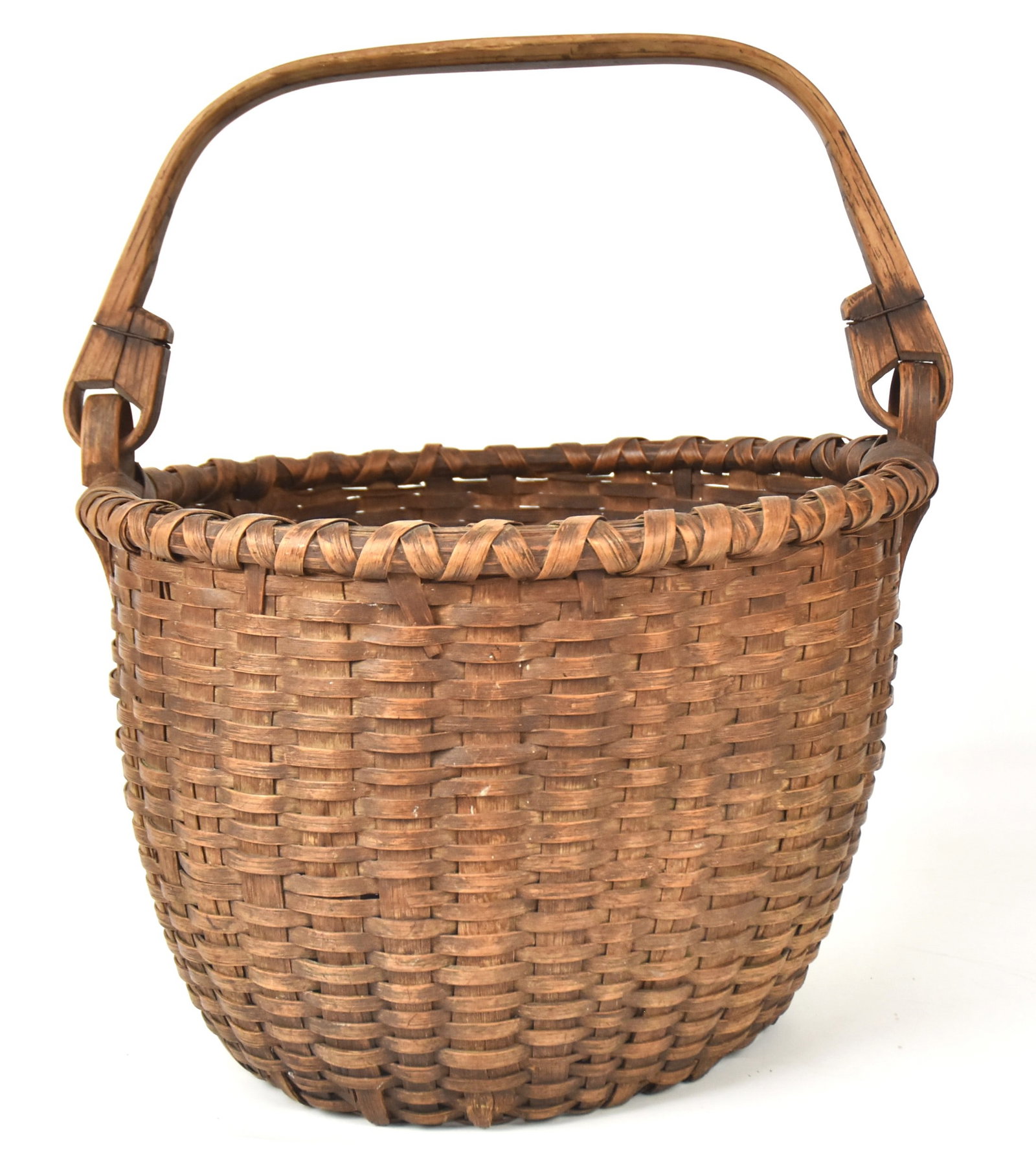 Early Swing Handle Hickory Basket (1 of 7)