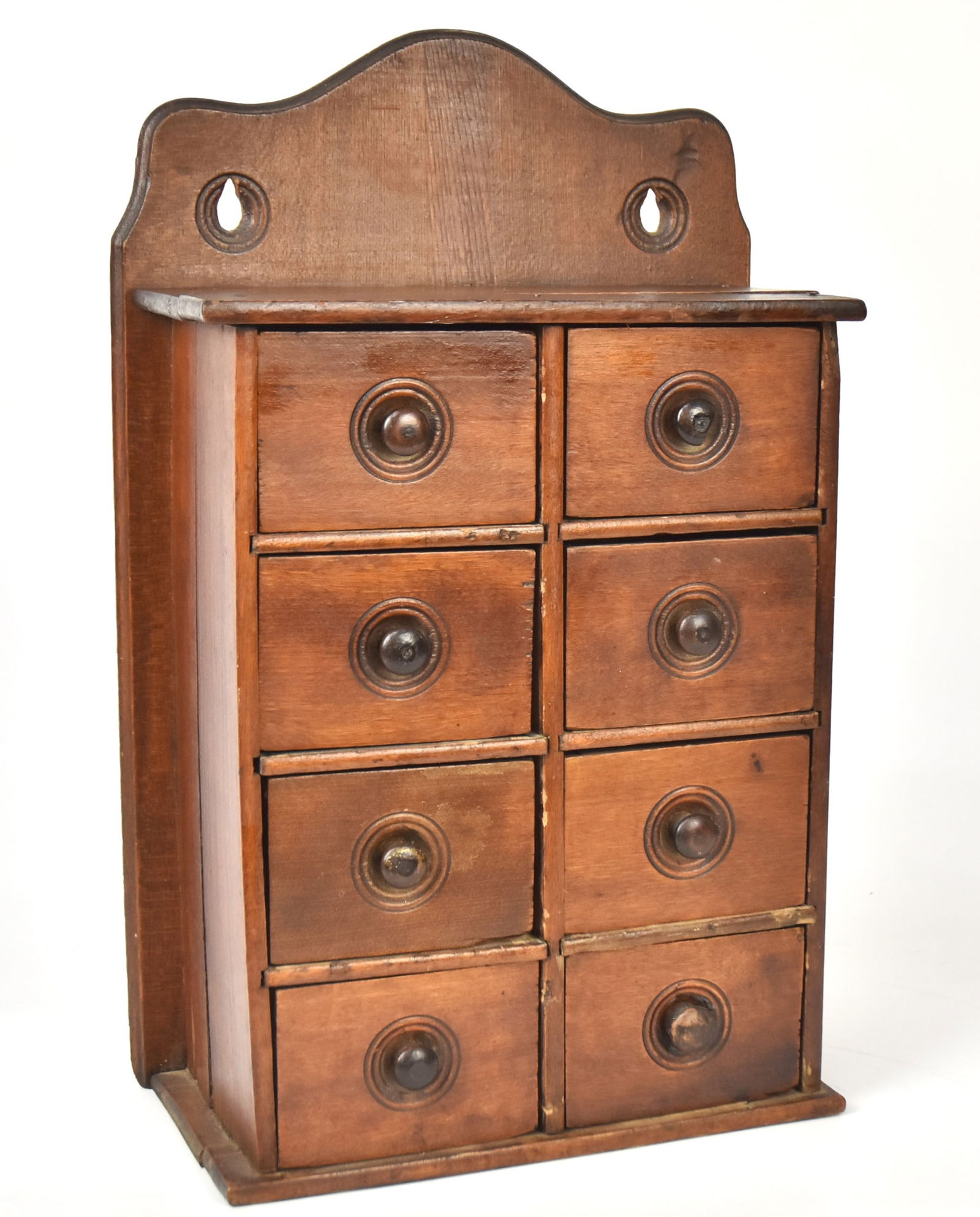 Early Wooden Hanging Spice Box (1 of 5)