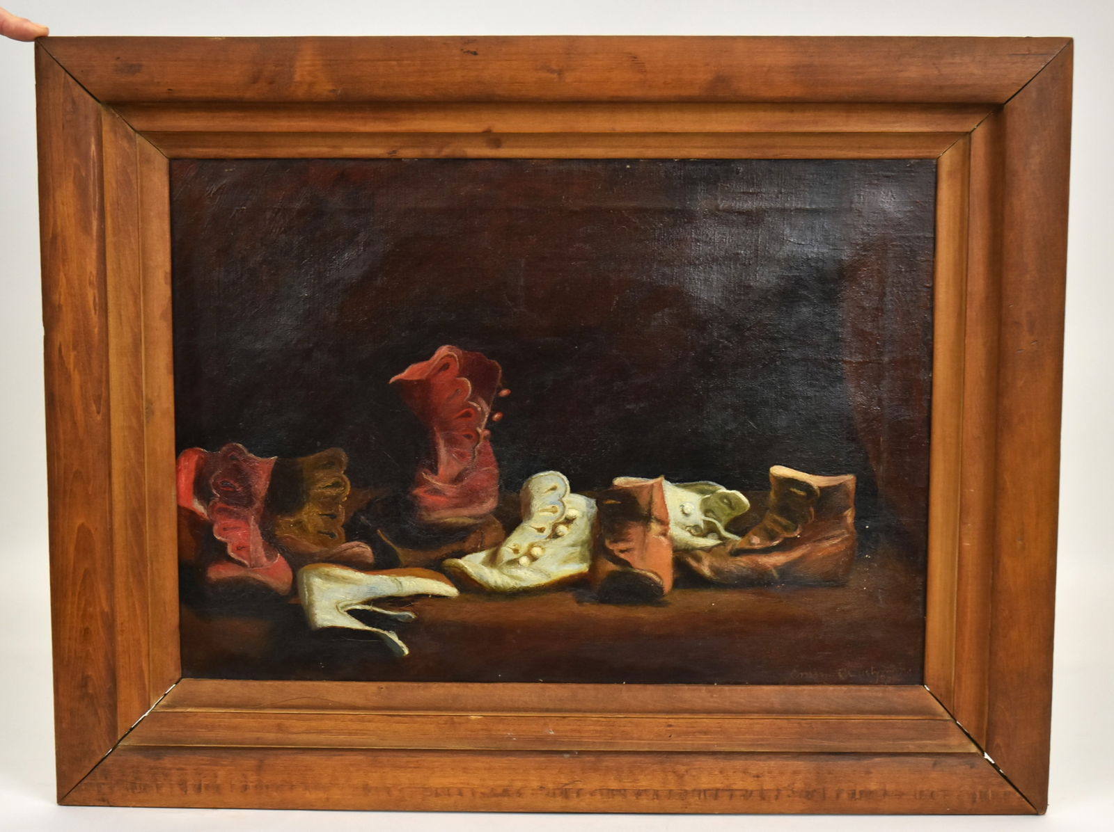 Oil Painting of Children's Shoes (1 of 7)