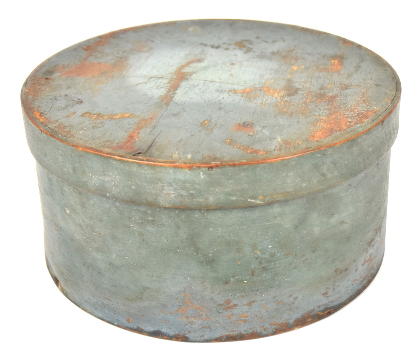 Early Pantry Box with old Blue Paint (1 of 5)