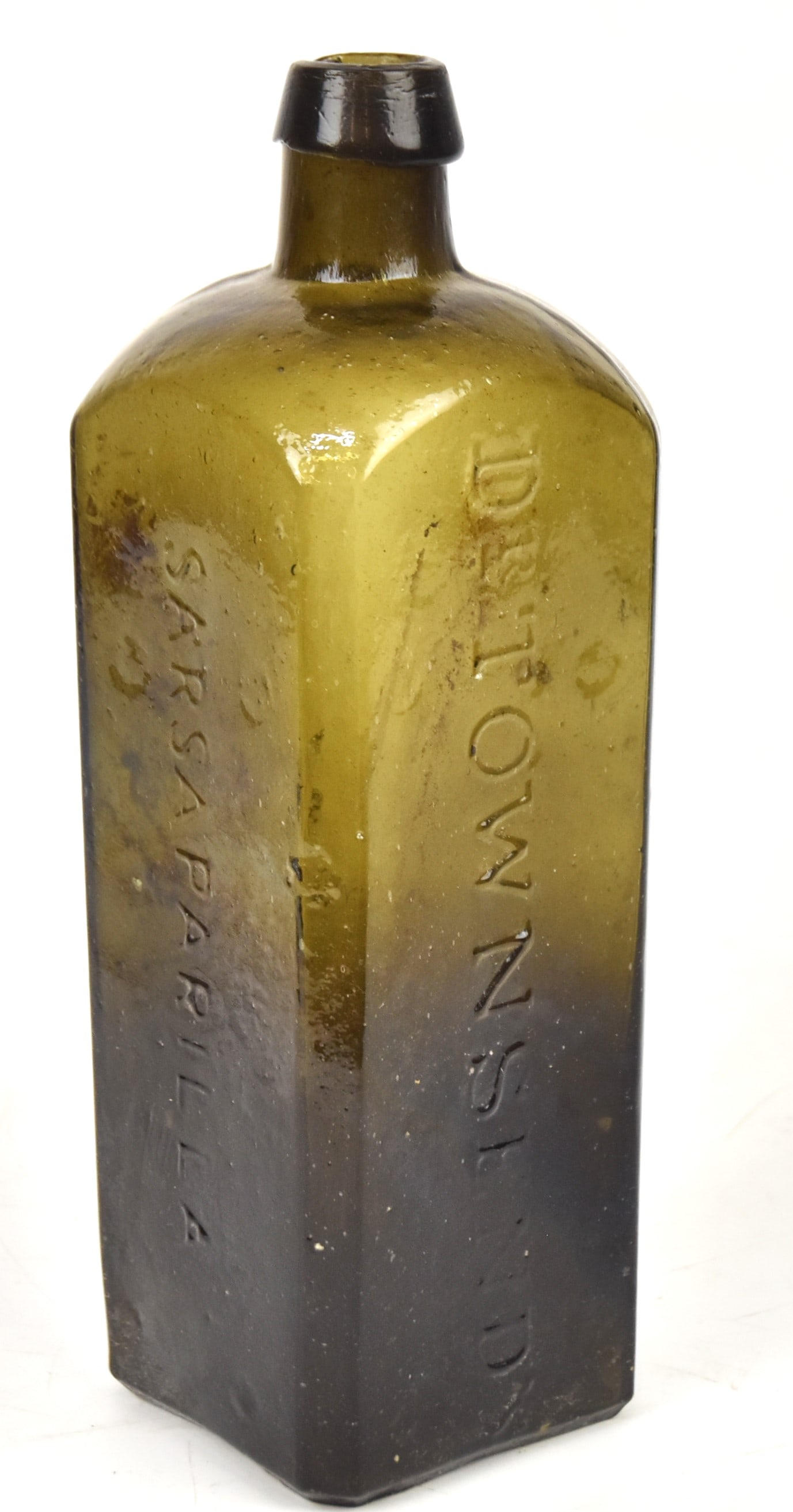 Dr.Townsend's Sarsparilla Dark Olive Green Bottle (1 of 8)