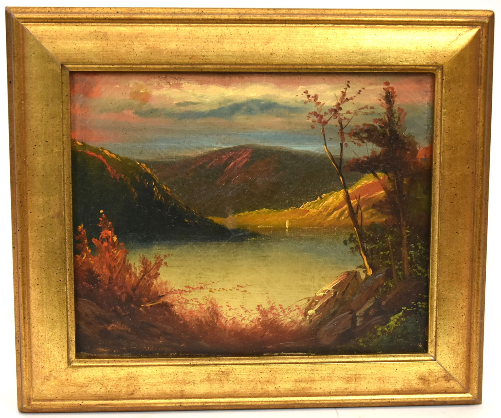19th Century Hudson River School Oil Painting (1 of 8)