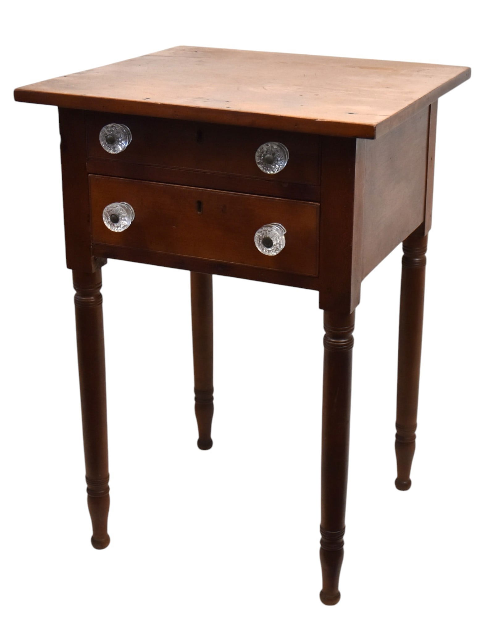 Early Cherry Two Drawer Nightstand (1 of 6)