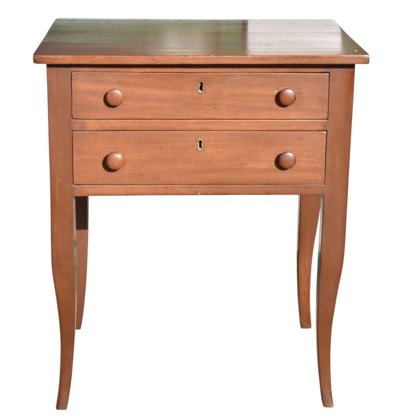 Early Kentucky Two Drawer Nightstand (1 of 5)
