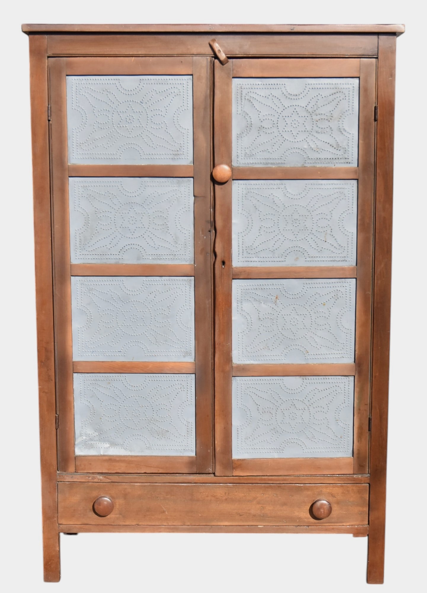 Early Sixteen Tin Pie Safe (1 of 7)