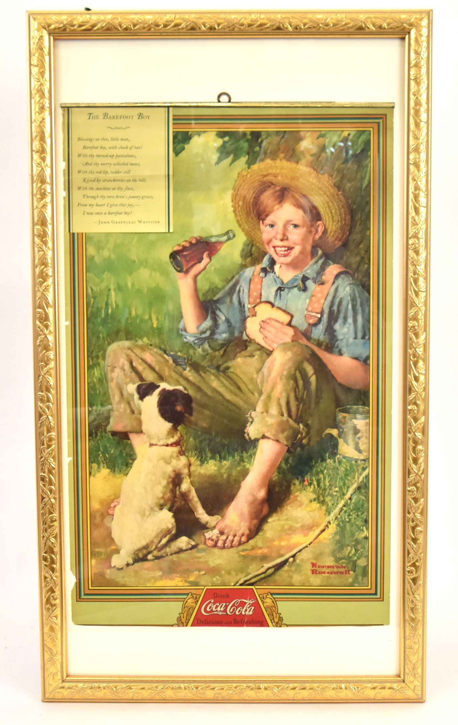 Original 1930's Coca-Cola Calendar  (1 of 8)