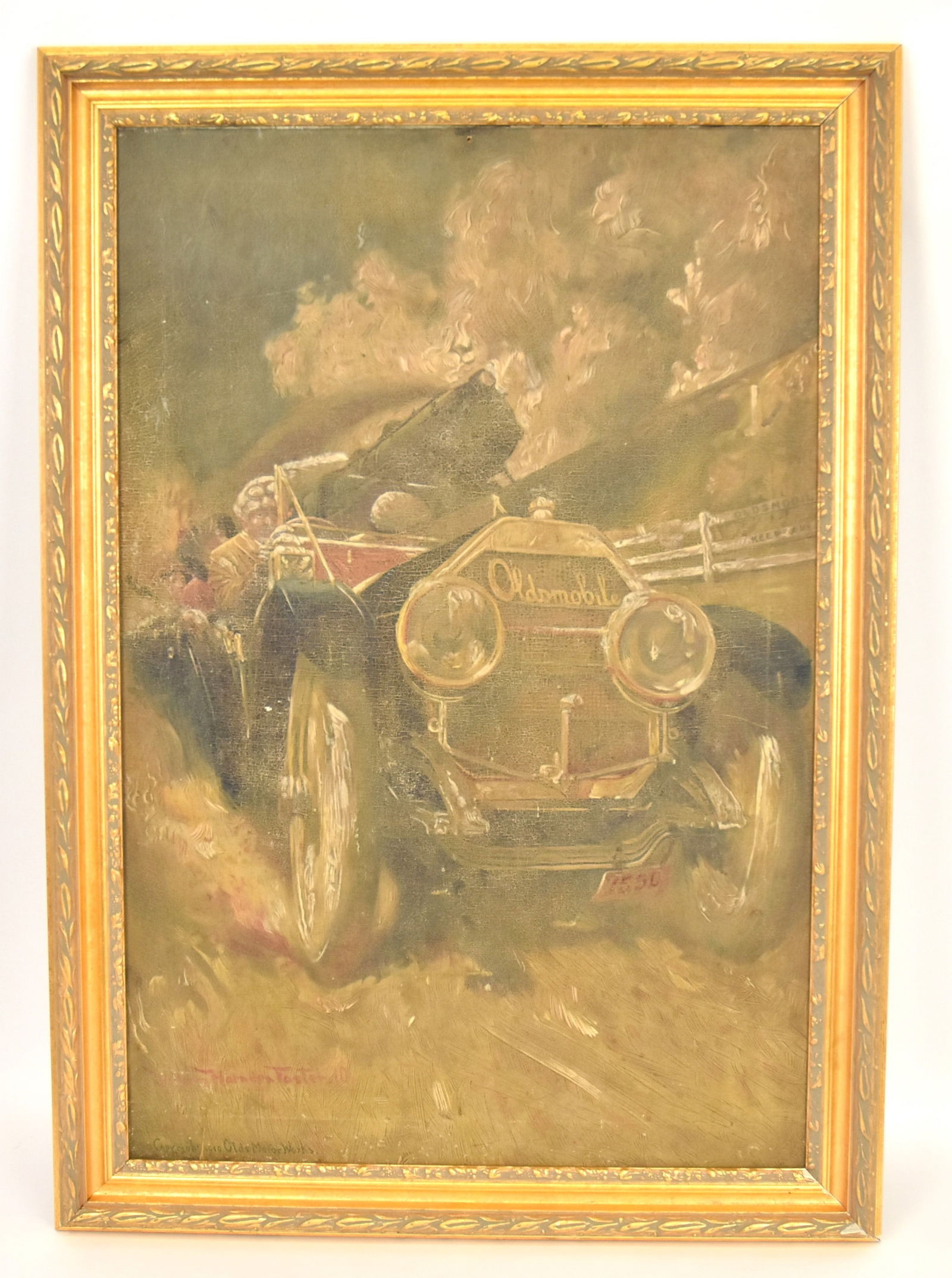 William Harden Foster Oldsmobile Car on Canvas (1 of 11)