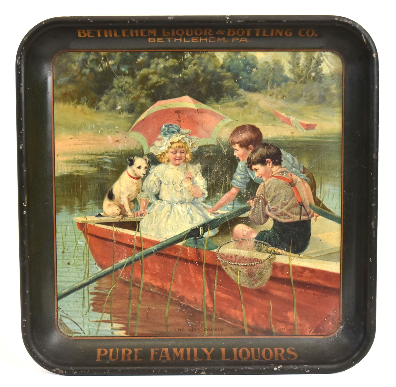 Early Bethlehem Liquors Tray (1 of 6)