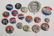 GROUP OF CAMPAIGN PINS W/SCARCE TRUMAN PHOTO CELO
