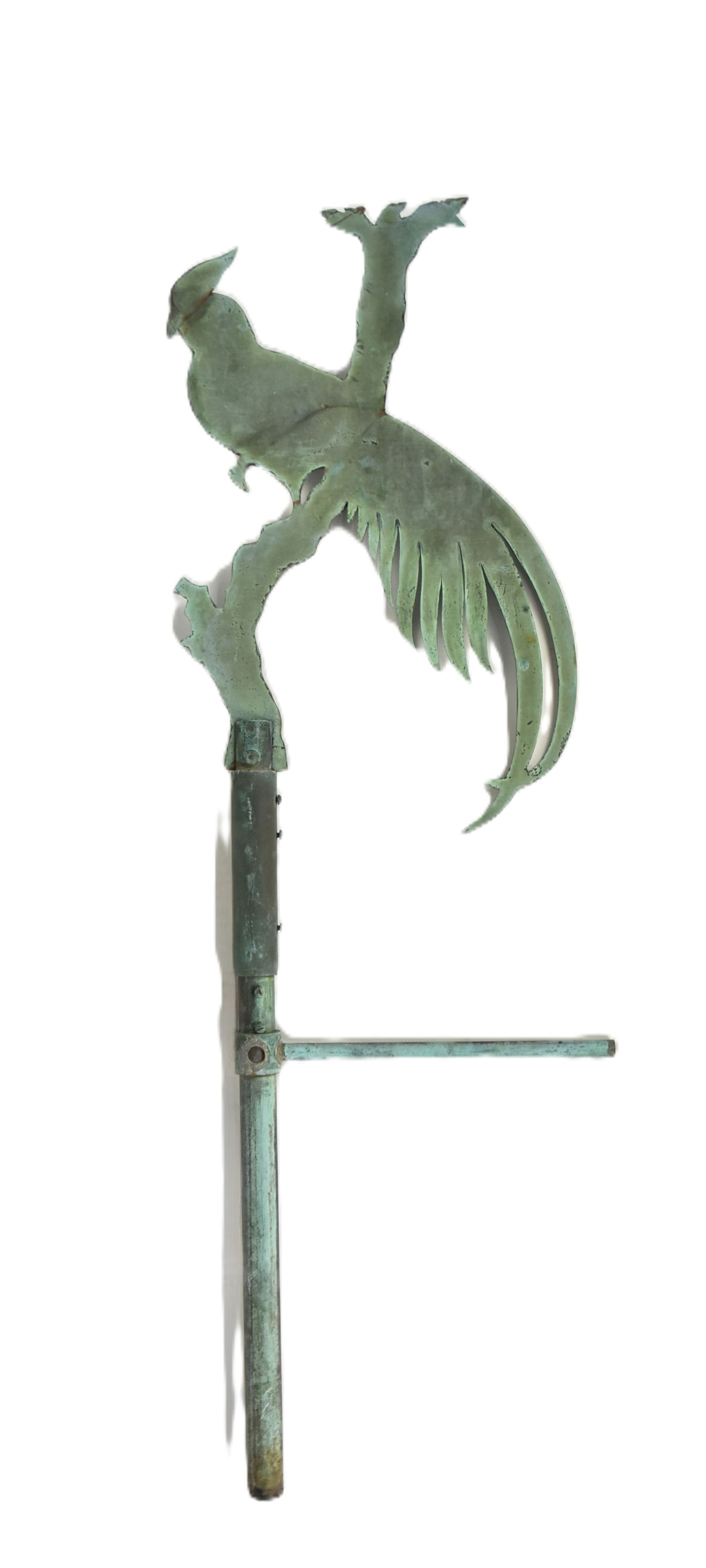 Copper Bird of Paradice Weathervane (1 of 5)