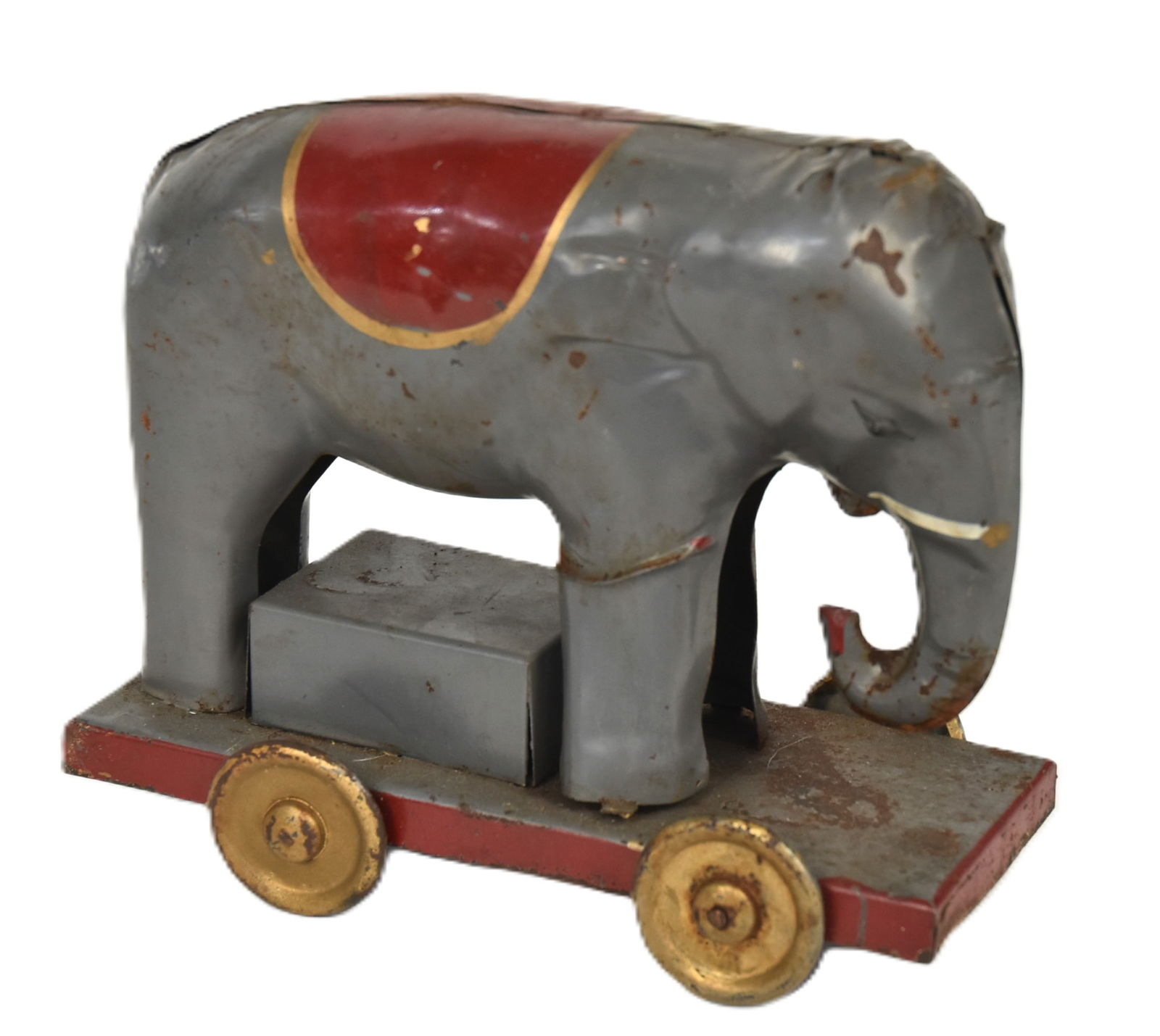 Early Friction Toy Tin Elephant (1 of 3)