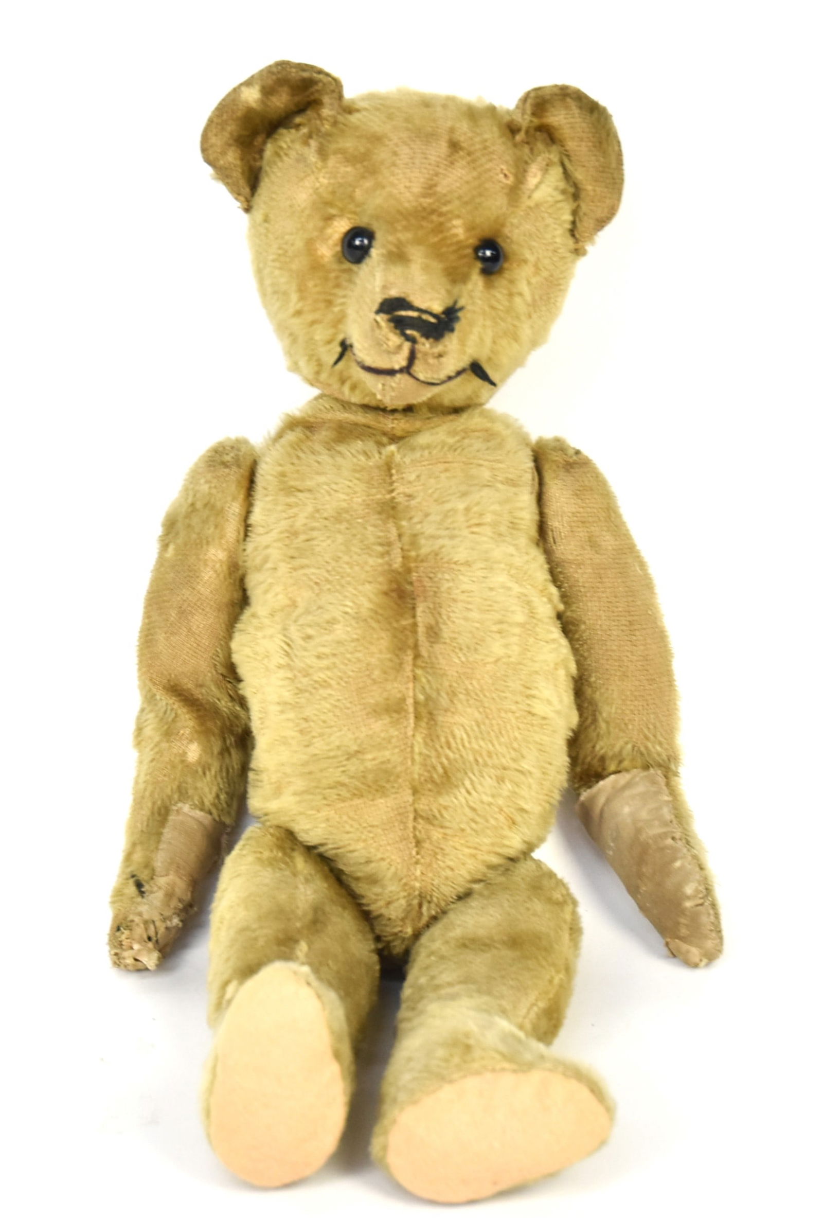 Early Blonde Mohair Teddy Bear (1 of 4)