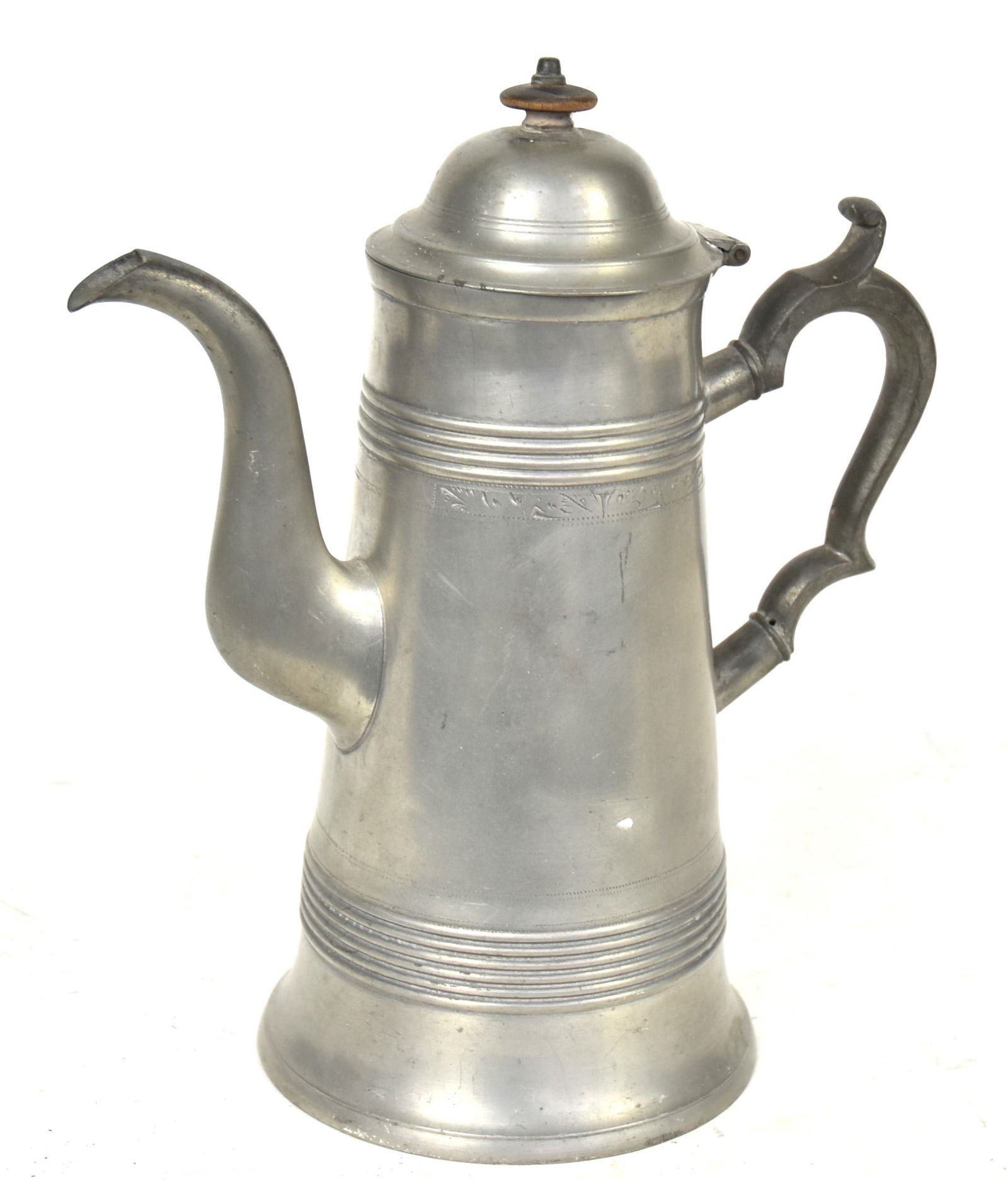 Israel Task Lighthouse Pewter Coffee Pot (1 of 3)