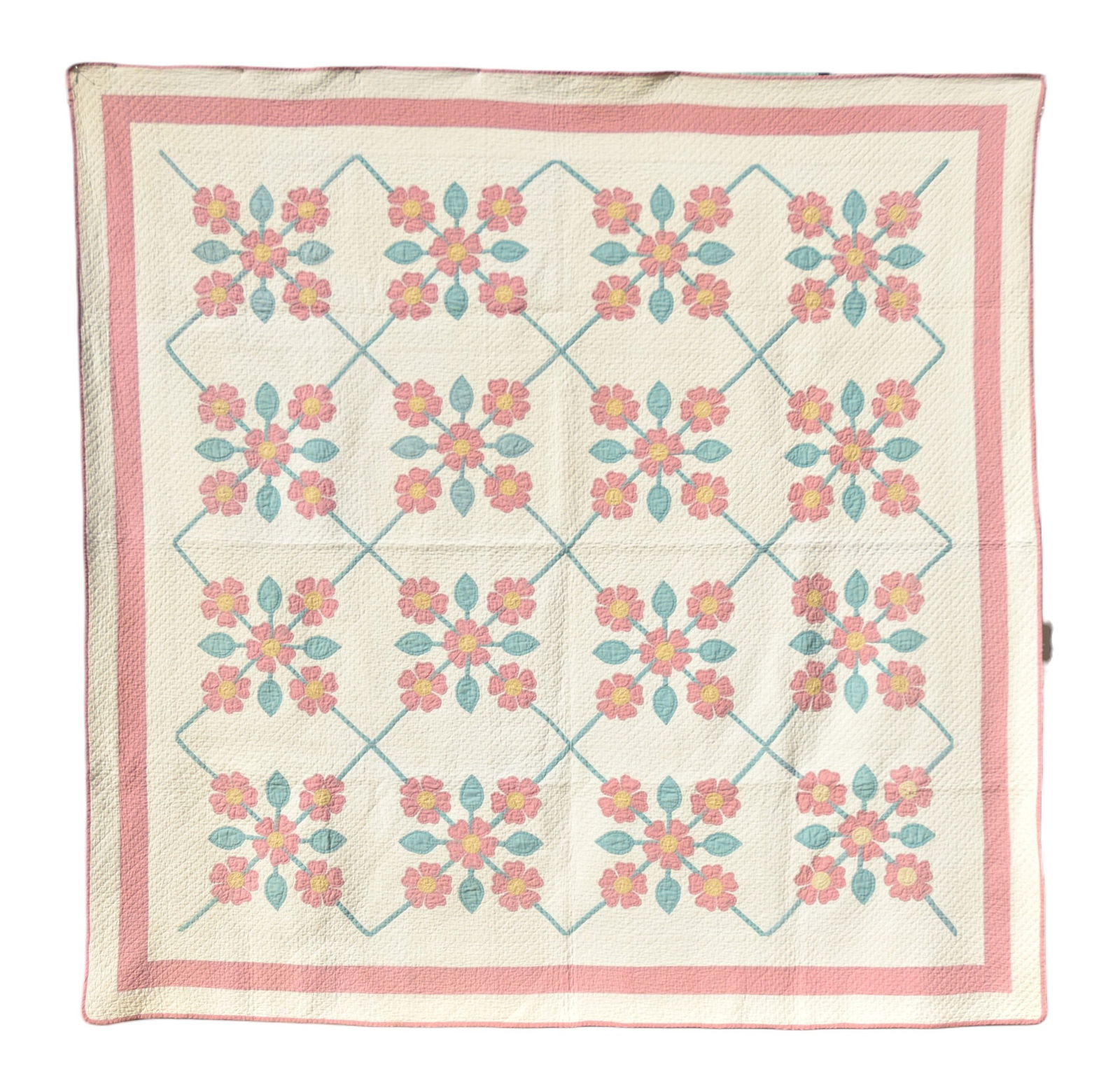 Fine Applique Rose of Shannon Quilt (1 of 8)