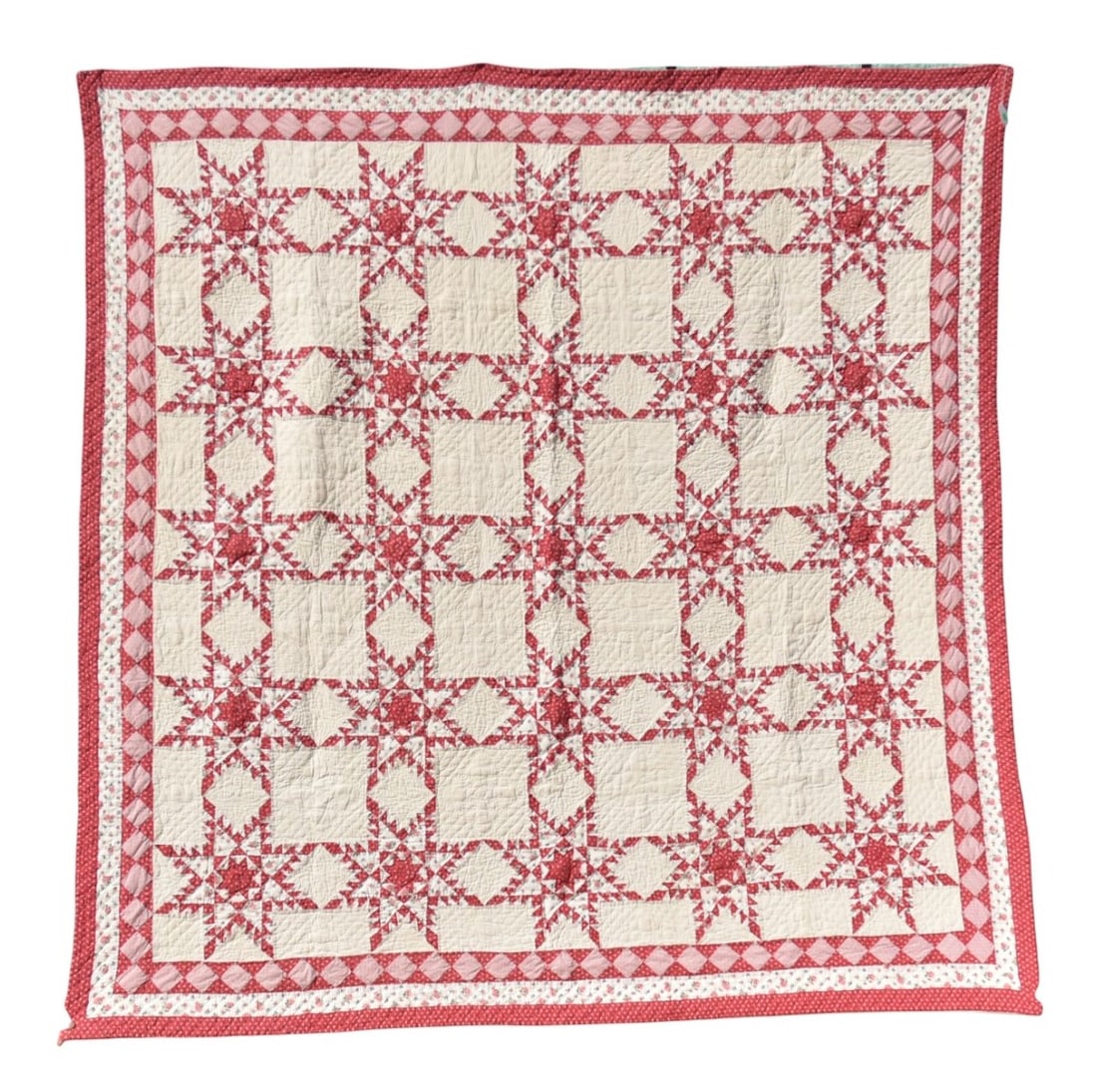 Nice Clean Pieced Quilt (1 of 9)