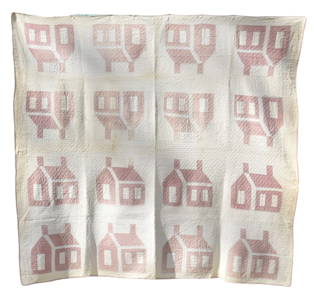 Pieced School House Quilt (1 of 9)