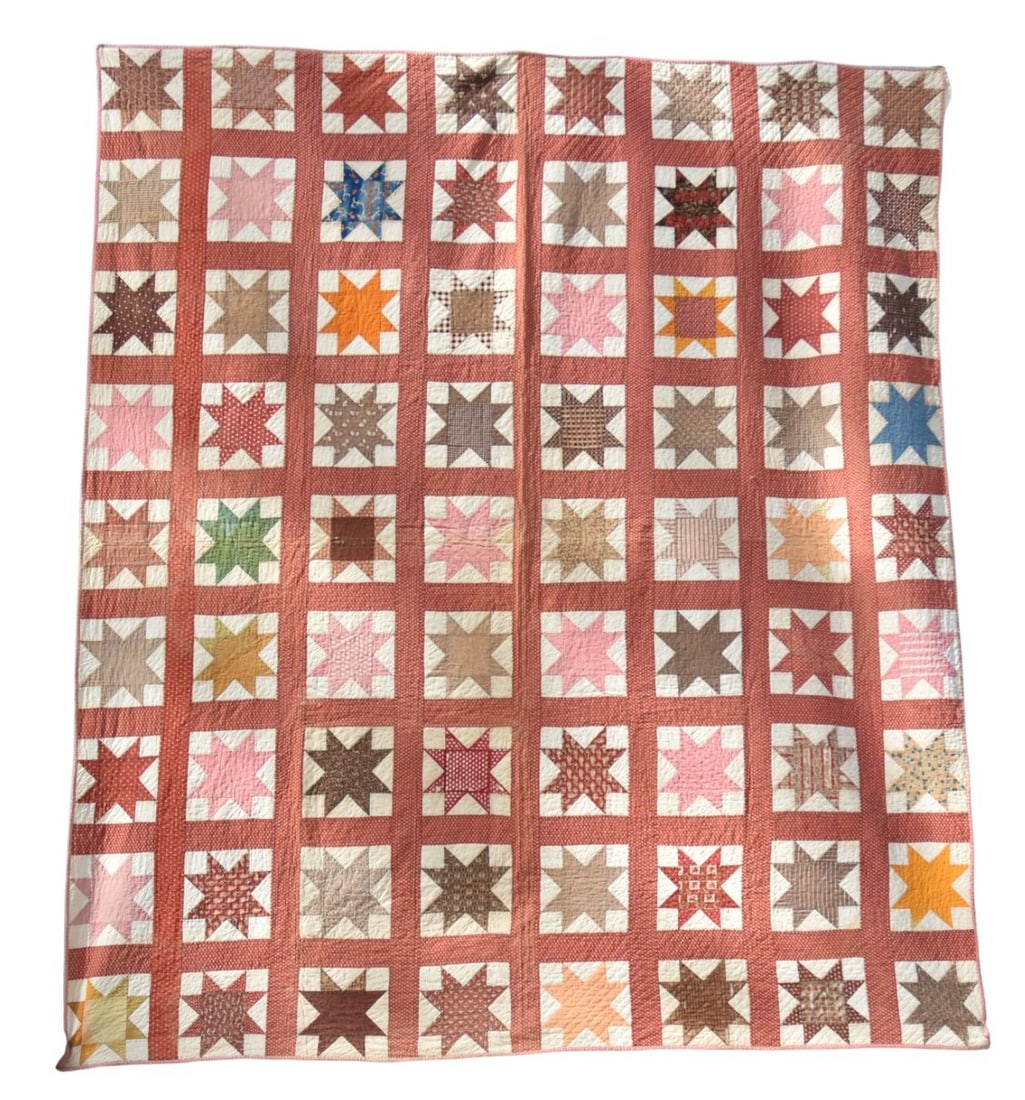 Early Pieced Star Quilt (1 of 8)