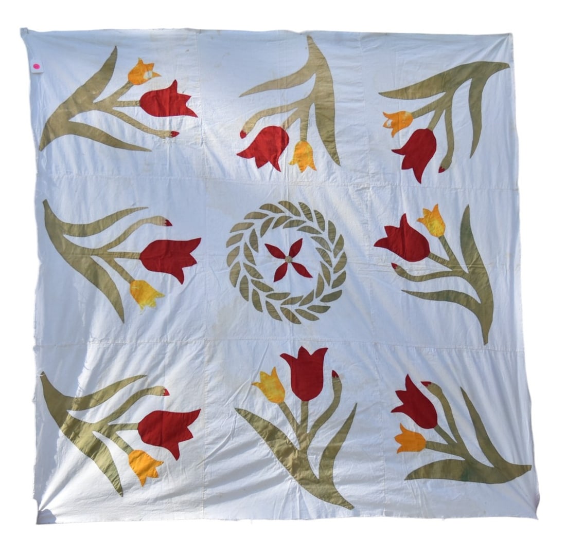 Applique Quilt Top (1 of 7)