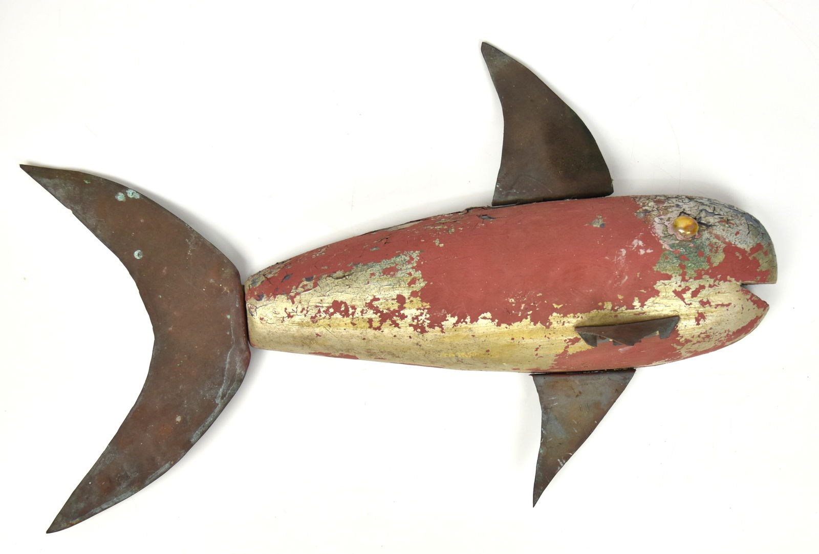 Folk Art Hanging Fish (1 of 4)