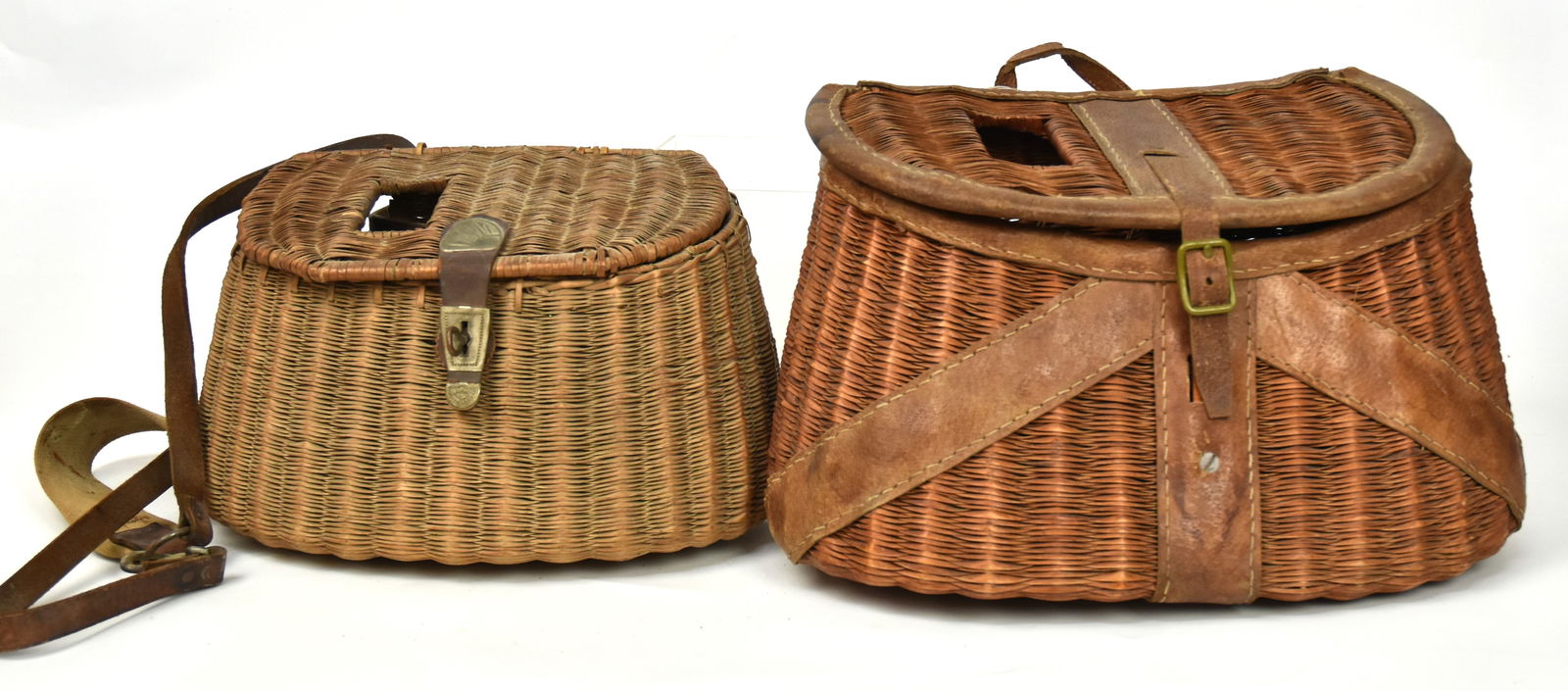 Two Fishing Creel Baskets (1 of 4)