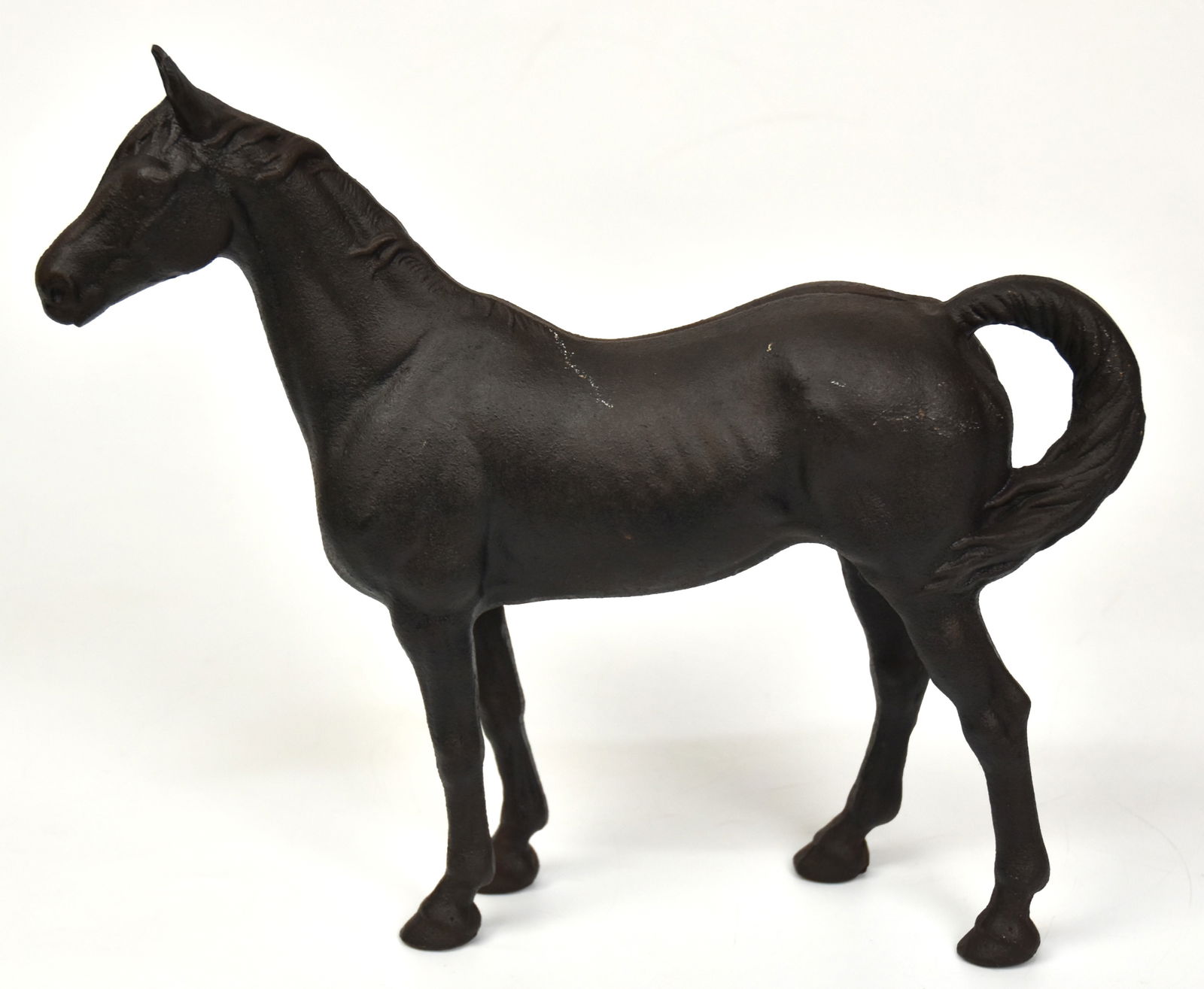 Cast Iron Horse Doorstop (1 of 3)
