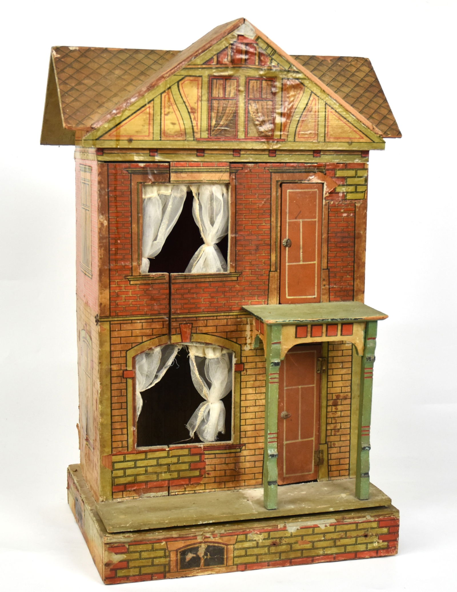Wood Lithograph Doll House (1 of 6)