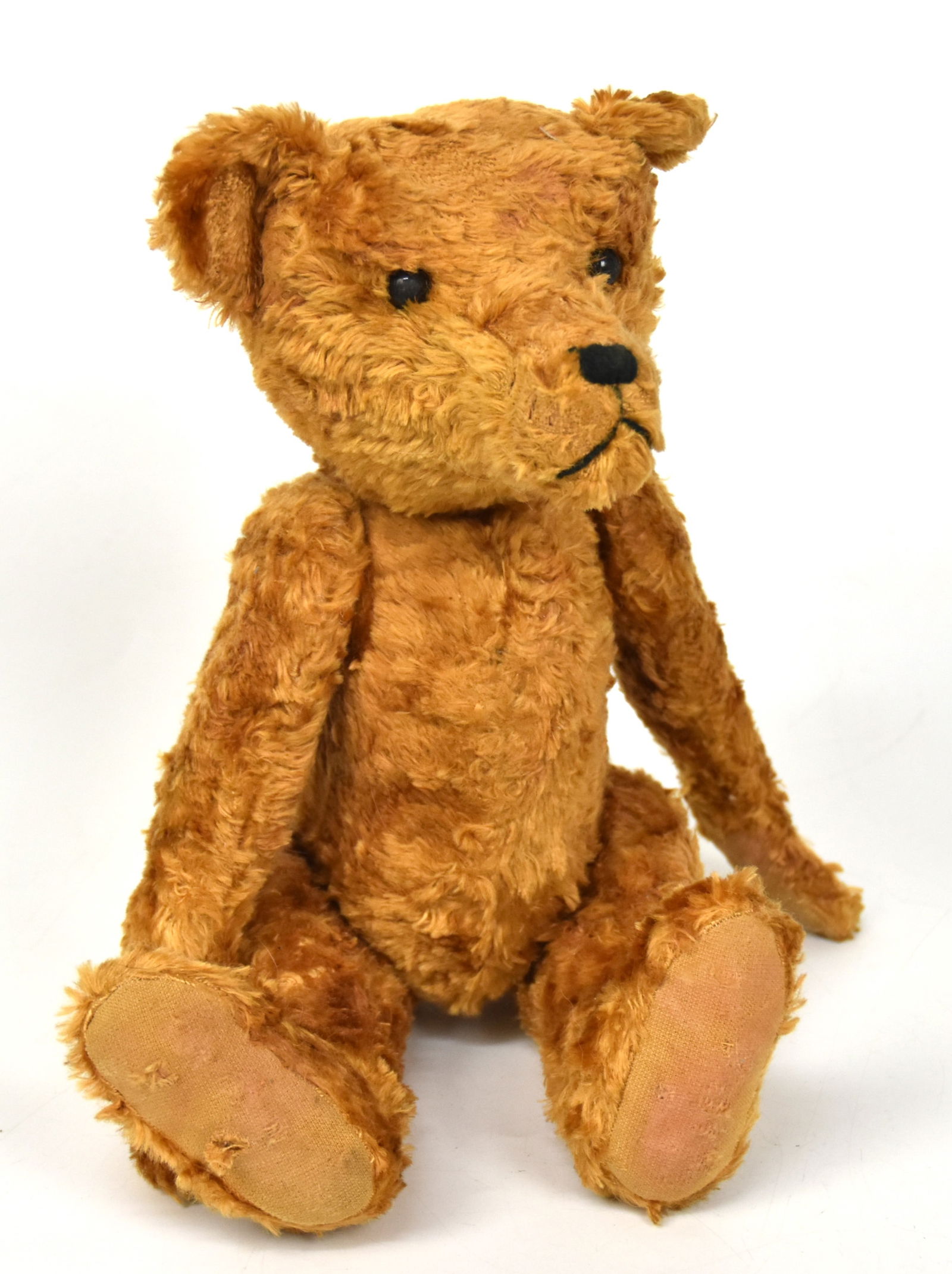 Mohair Straw Filled Teddy Bear (1 of 3)