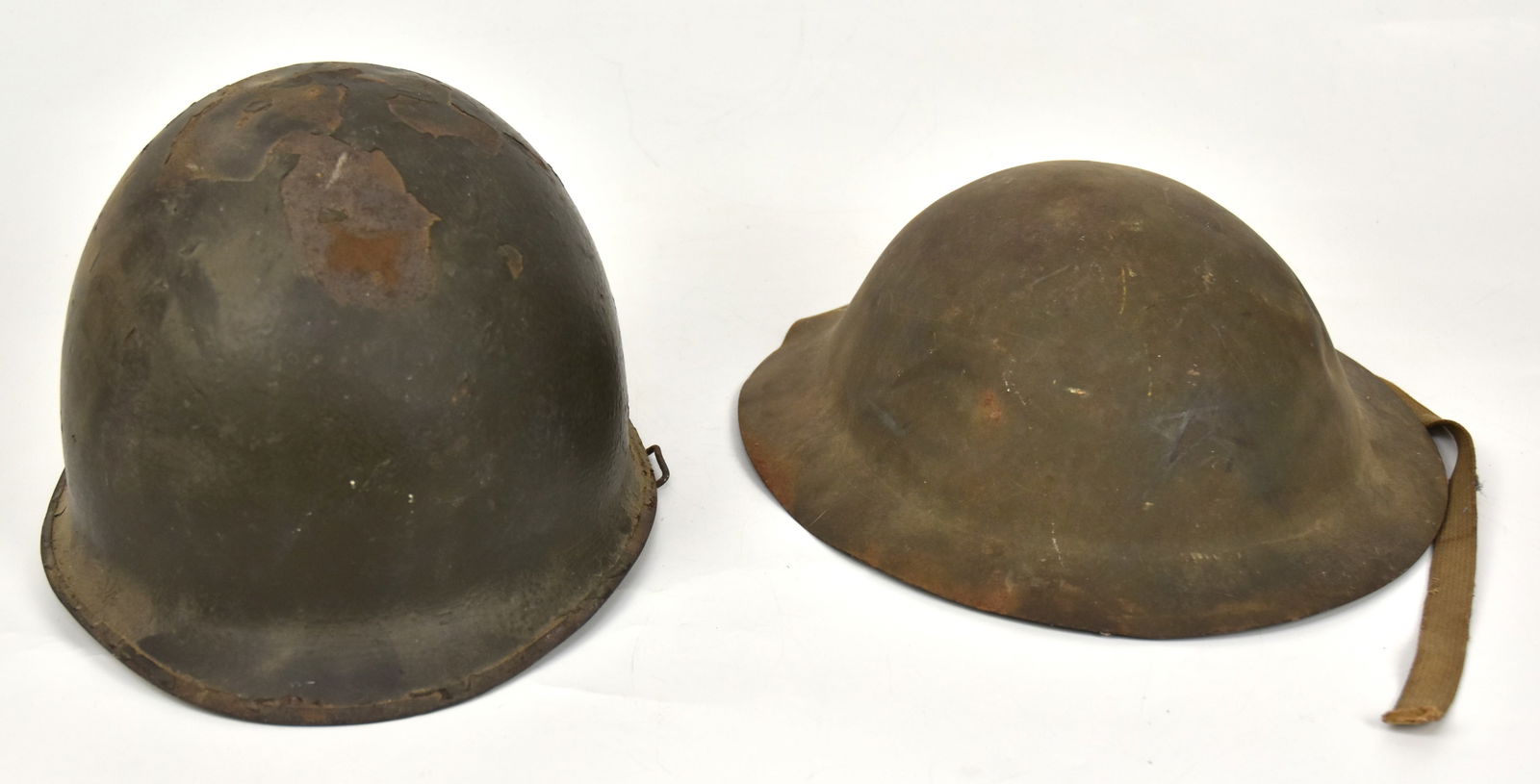 WWI & WWII U.S. Helmets (1 of 6)