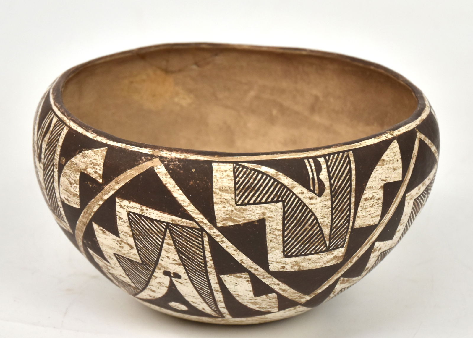 Acoma Polychrome Pottery Bowl (1 of 6)