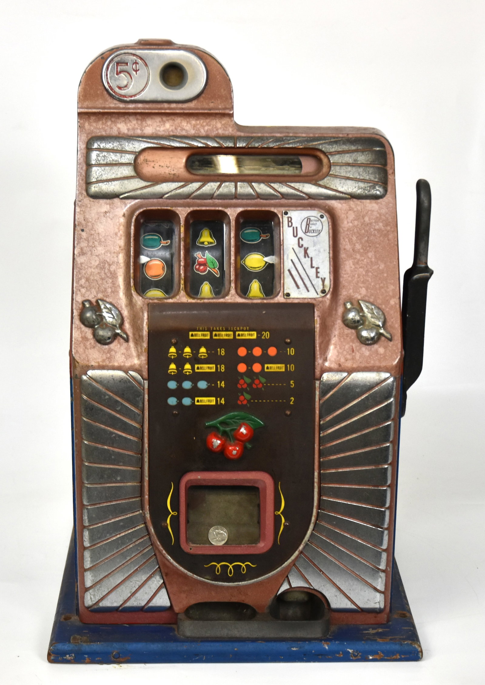 Buckley 5 Cent Slot Machine (1 of 10)