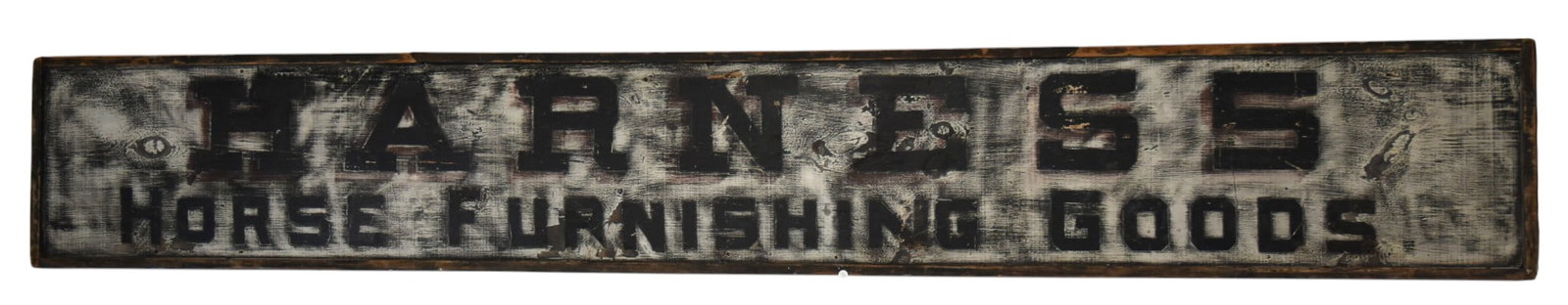 Early Wooden Double Sided Harness Sign Plus (1 of 7)
