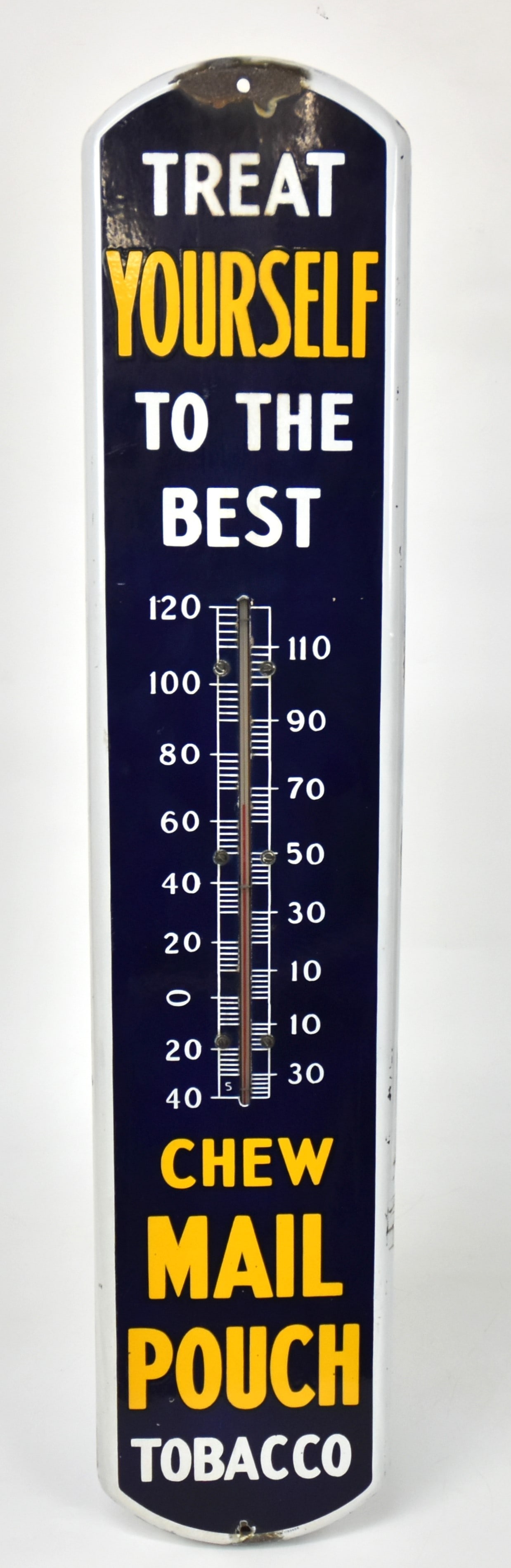 Porcelain Mail Pouch Tobacco Thermometer (1 of 6)