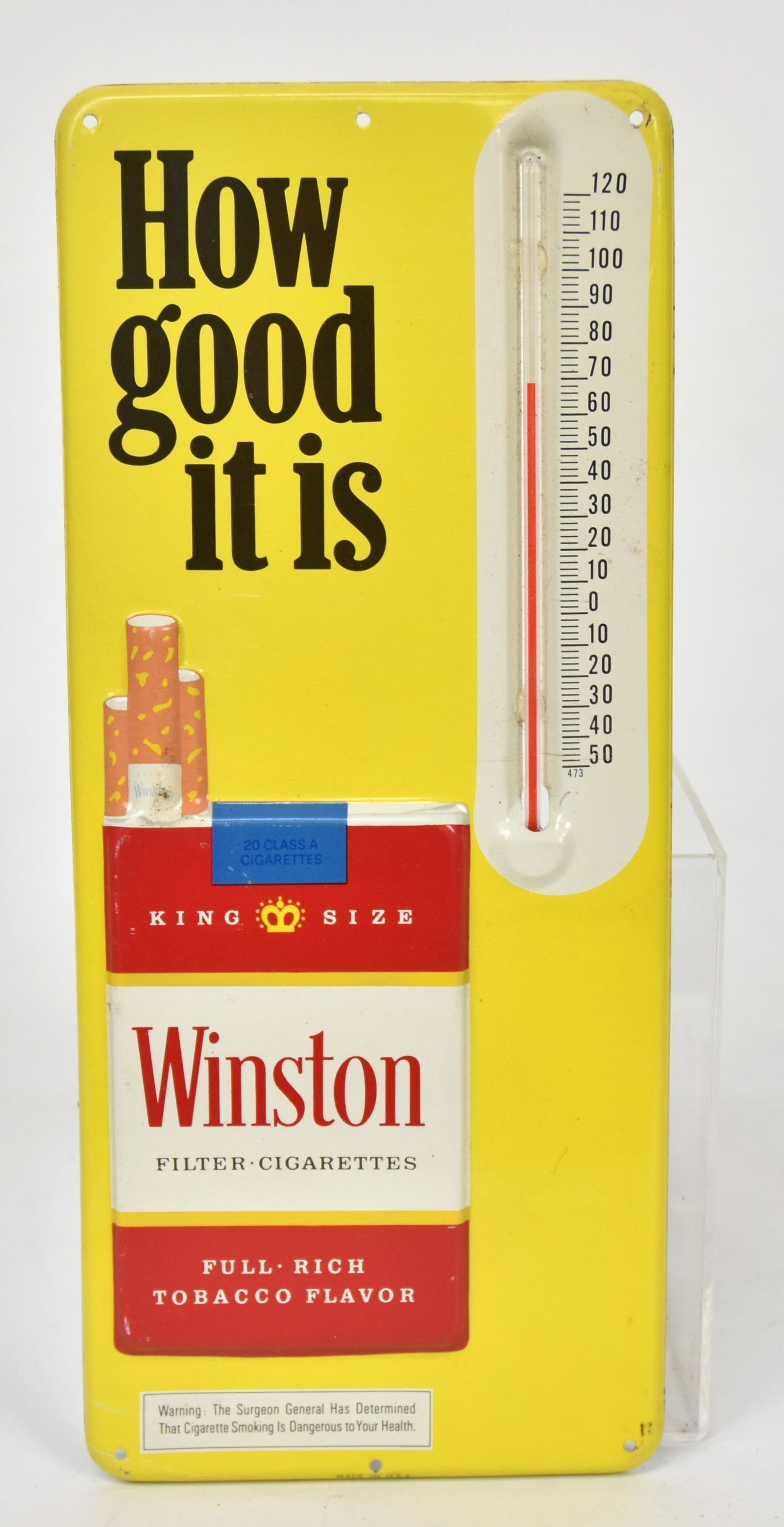 Winton Cigarettes Thermometer (1 of 5)