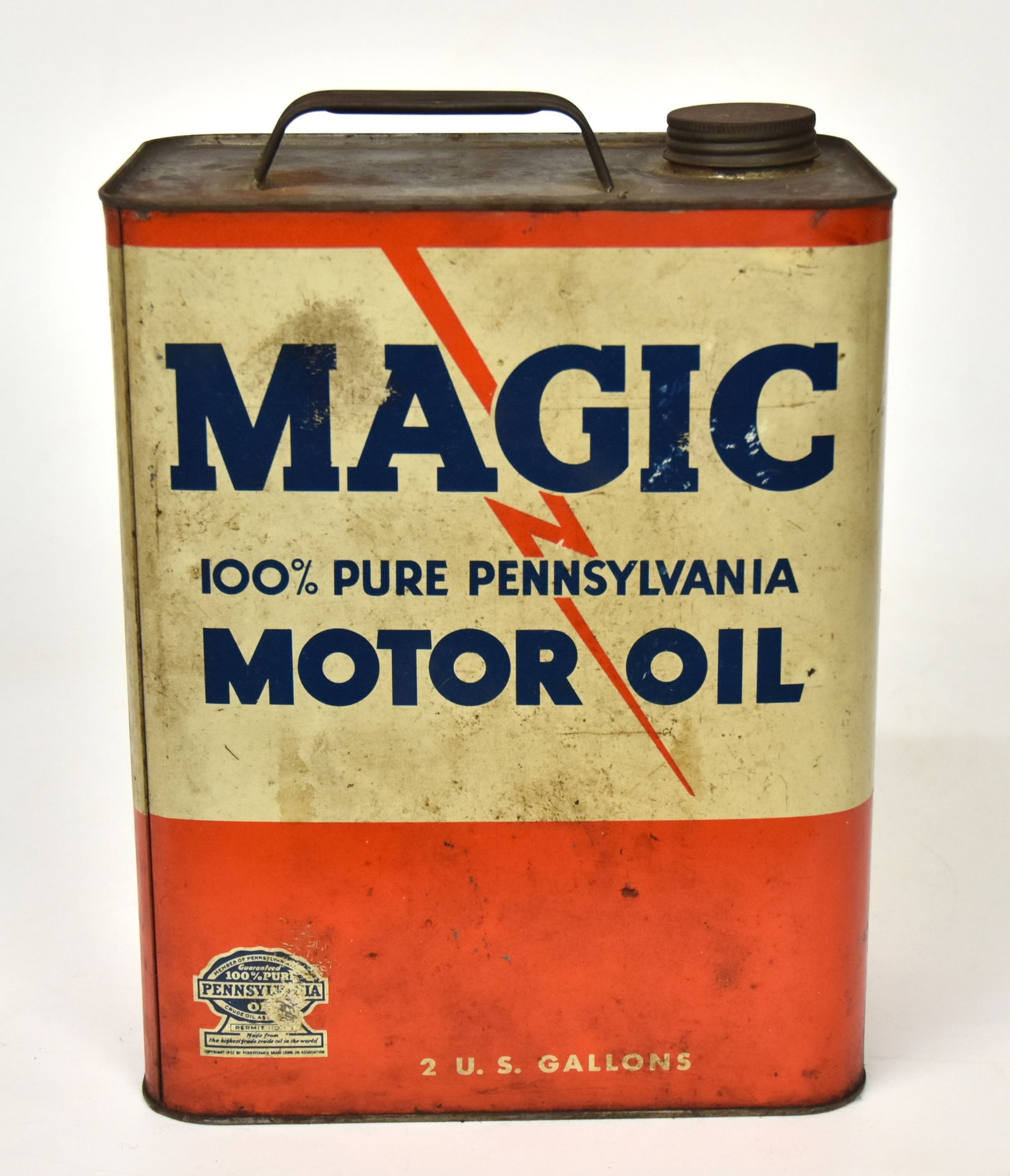 Magic Motor Oil Two Gallon Can (1 of 5)